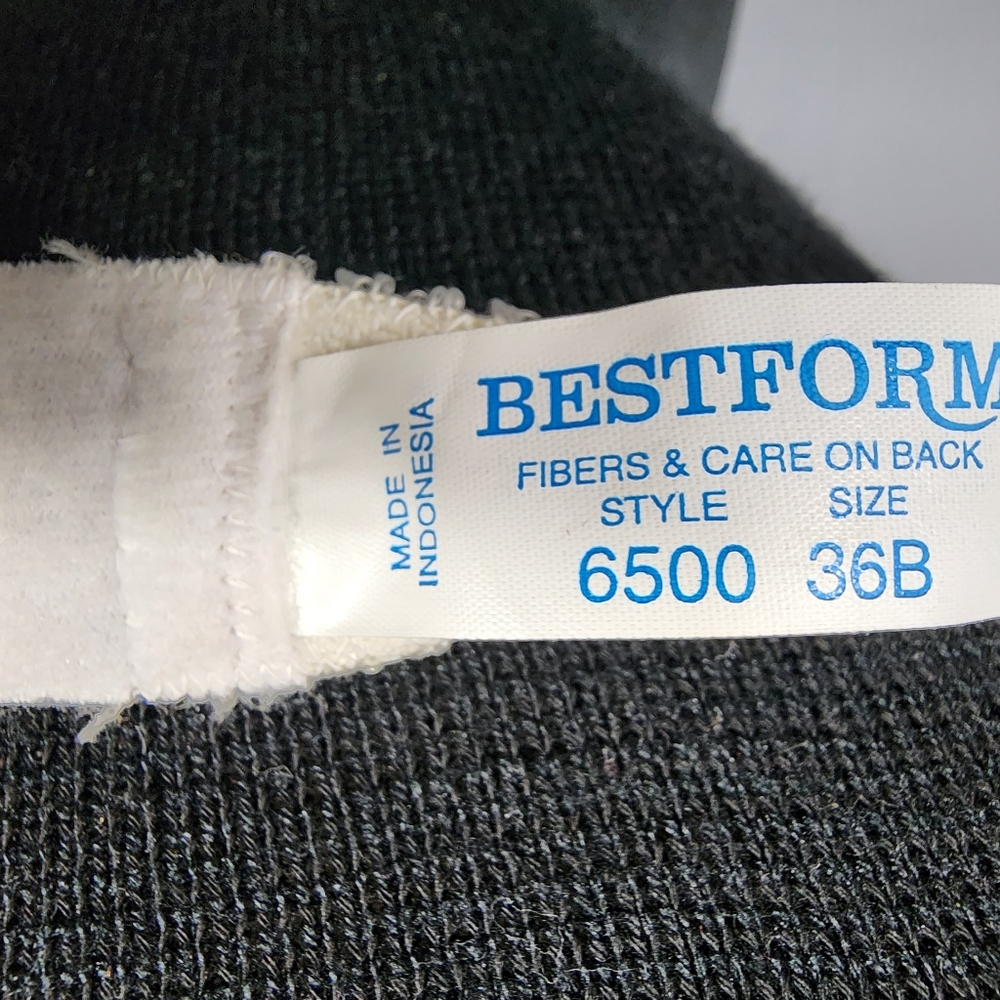 ♥️ NWT VINTAGE FORENZA INTIMATES UNDERWIRE BRA - 36B - WHITE ♥️ - Picture 8 of 8